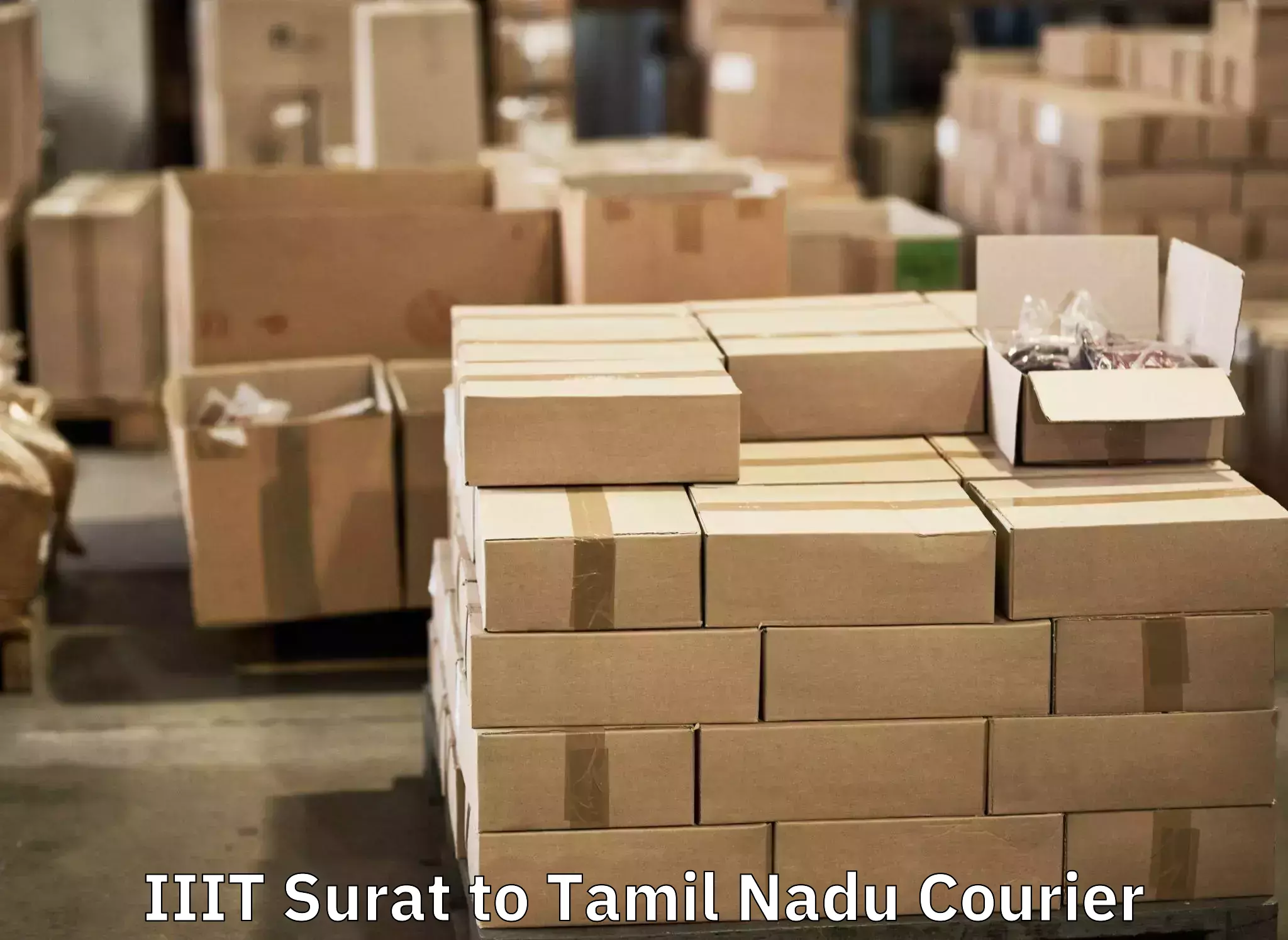 Baggage courier rates IIIT Surat to Usilampatti