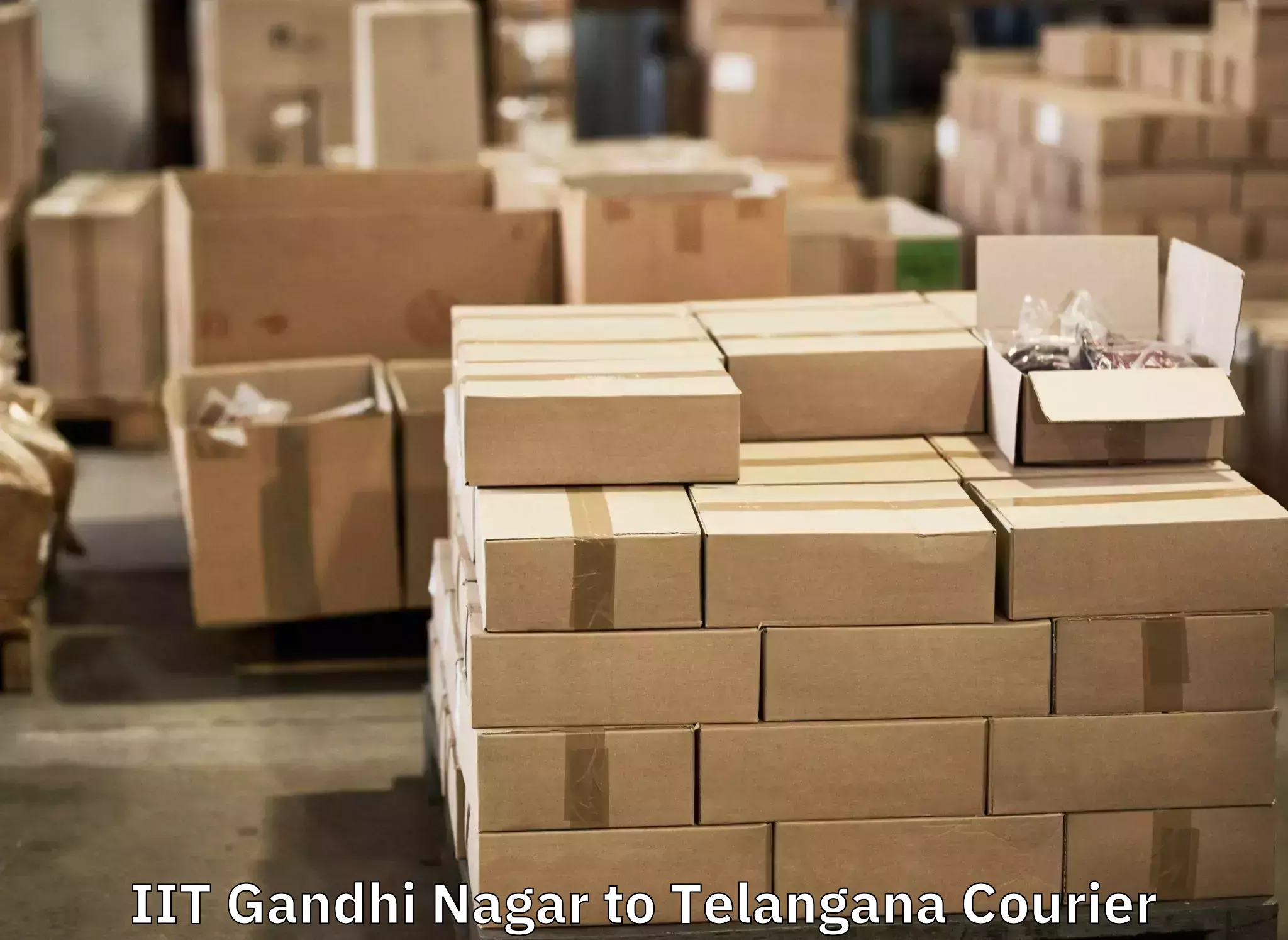 Expedited baggage courier IIT Gandhi Nagar to Sangareddy