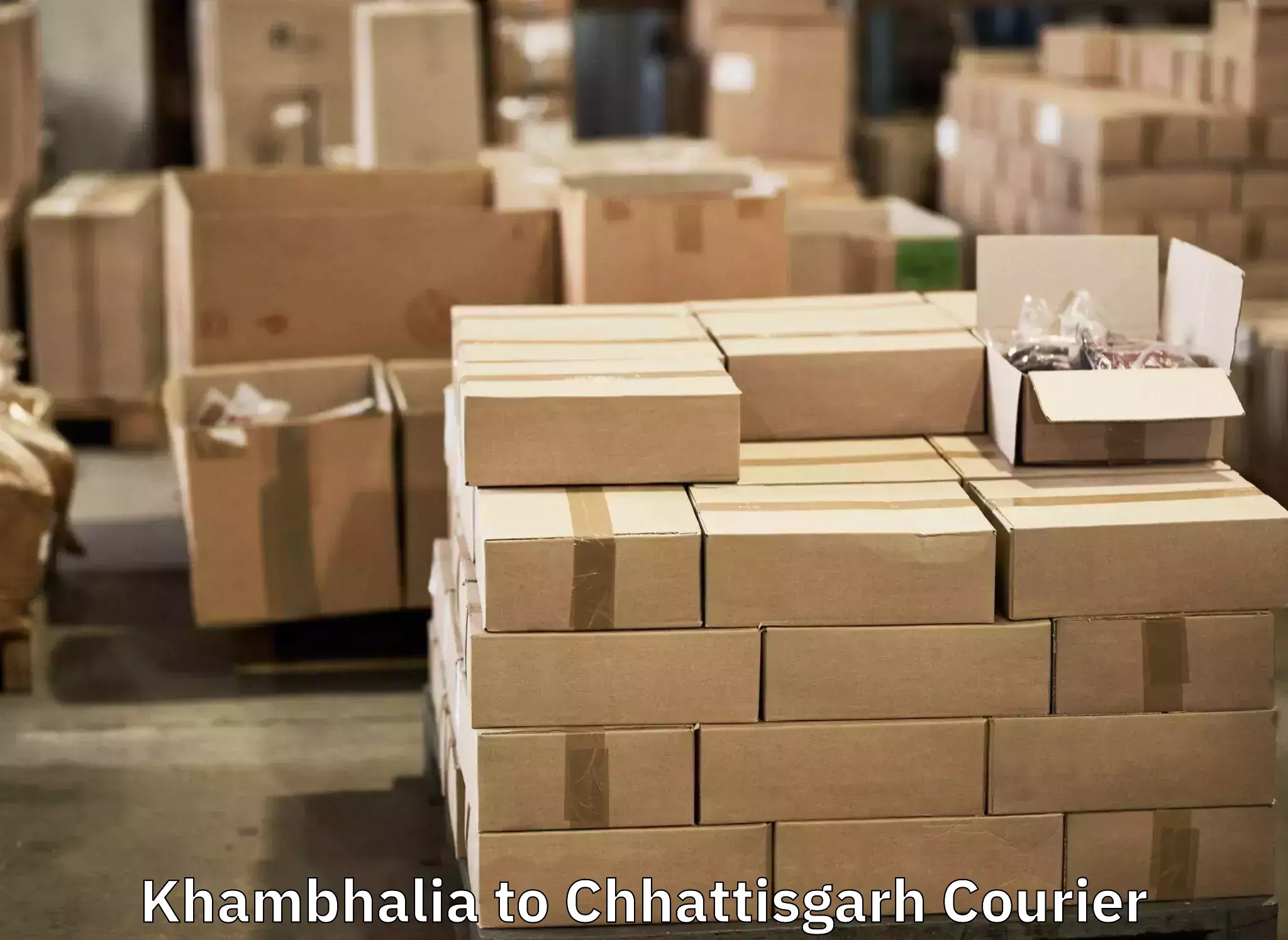 Personalized luggage shipping Khambhalia to Premnagar