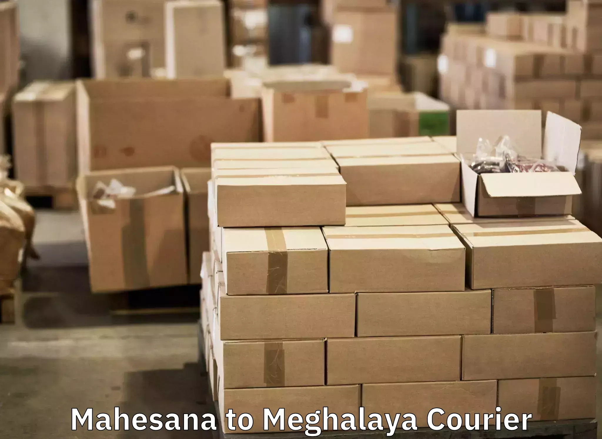 Unaccompanied luggage service Mahesana to Ri Bhoi
