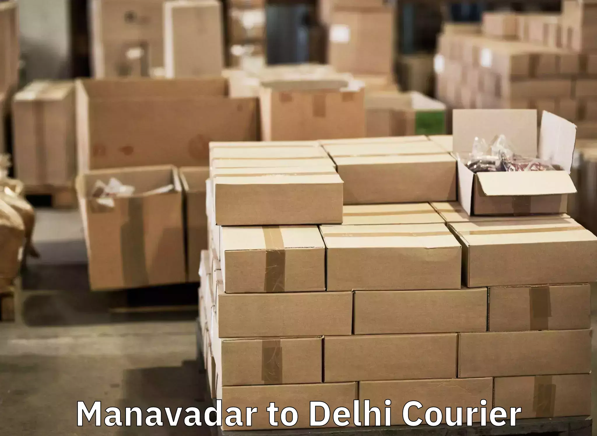 Baggage relocation service Manavadar to IIT Delhi