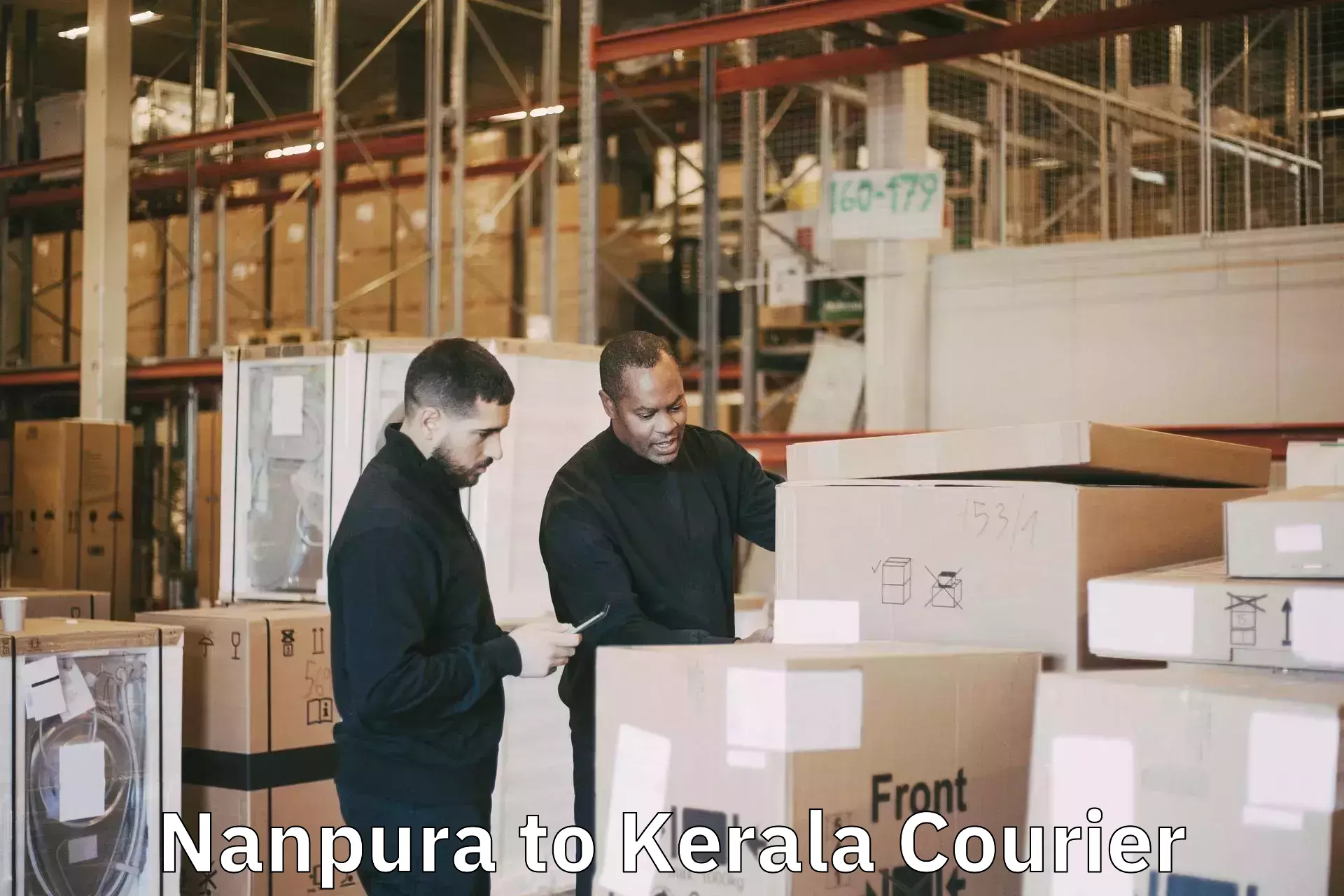 Baggage courier optimization Nanpura to Kallachi