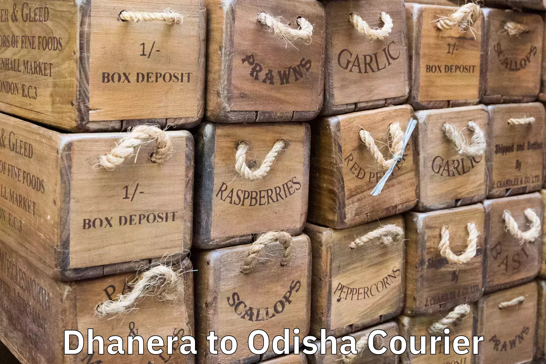 Baggage courier insights Dhanera to Kuchinda