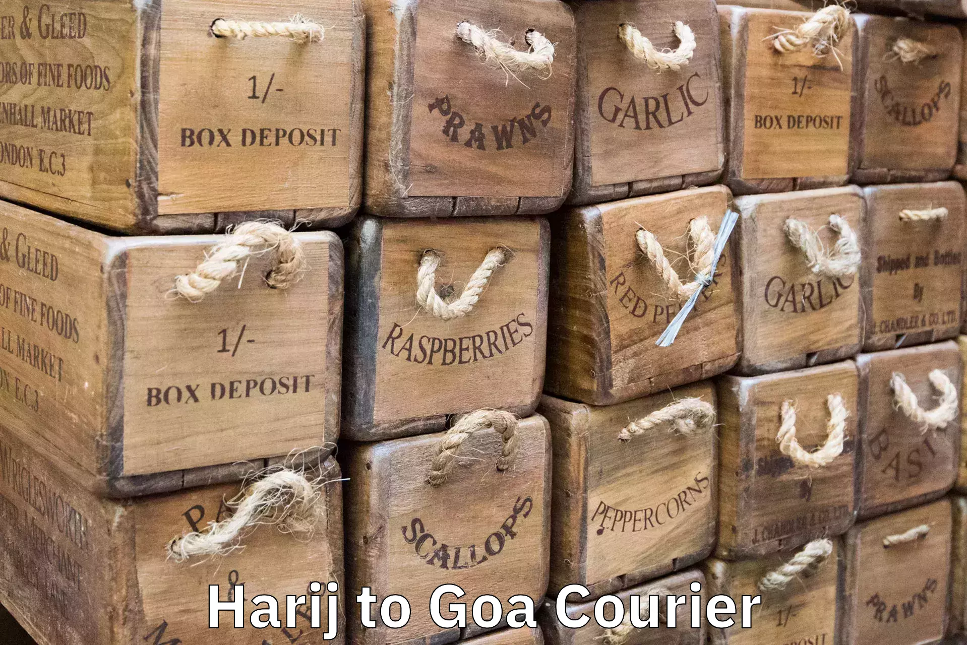 Luggage shipping discounts Harij to NIT Goa