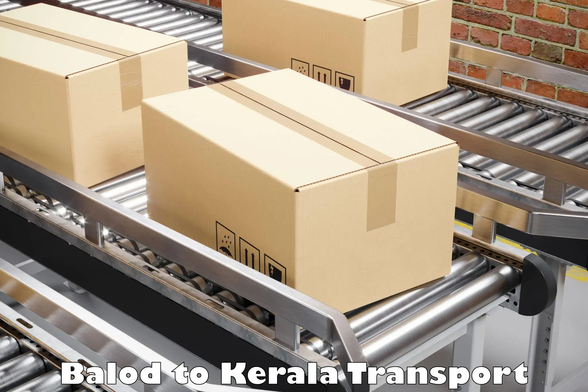 Part load transport service in India Balod to Edappal