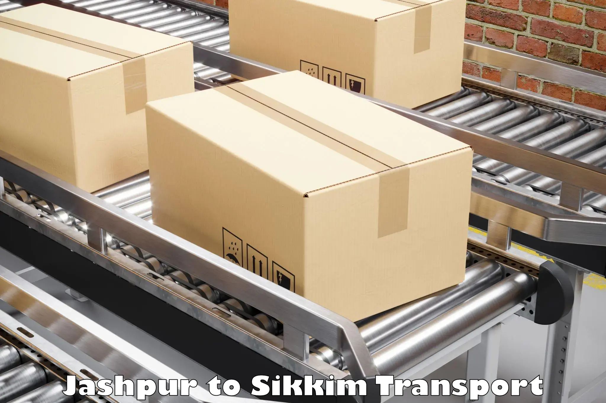 Bike shipping service Jashpur to North Sikkim