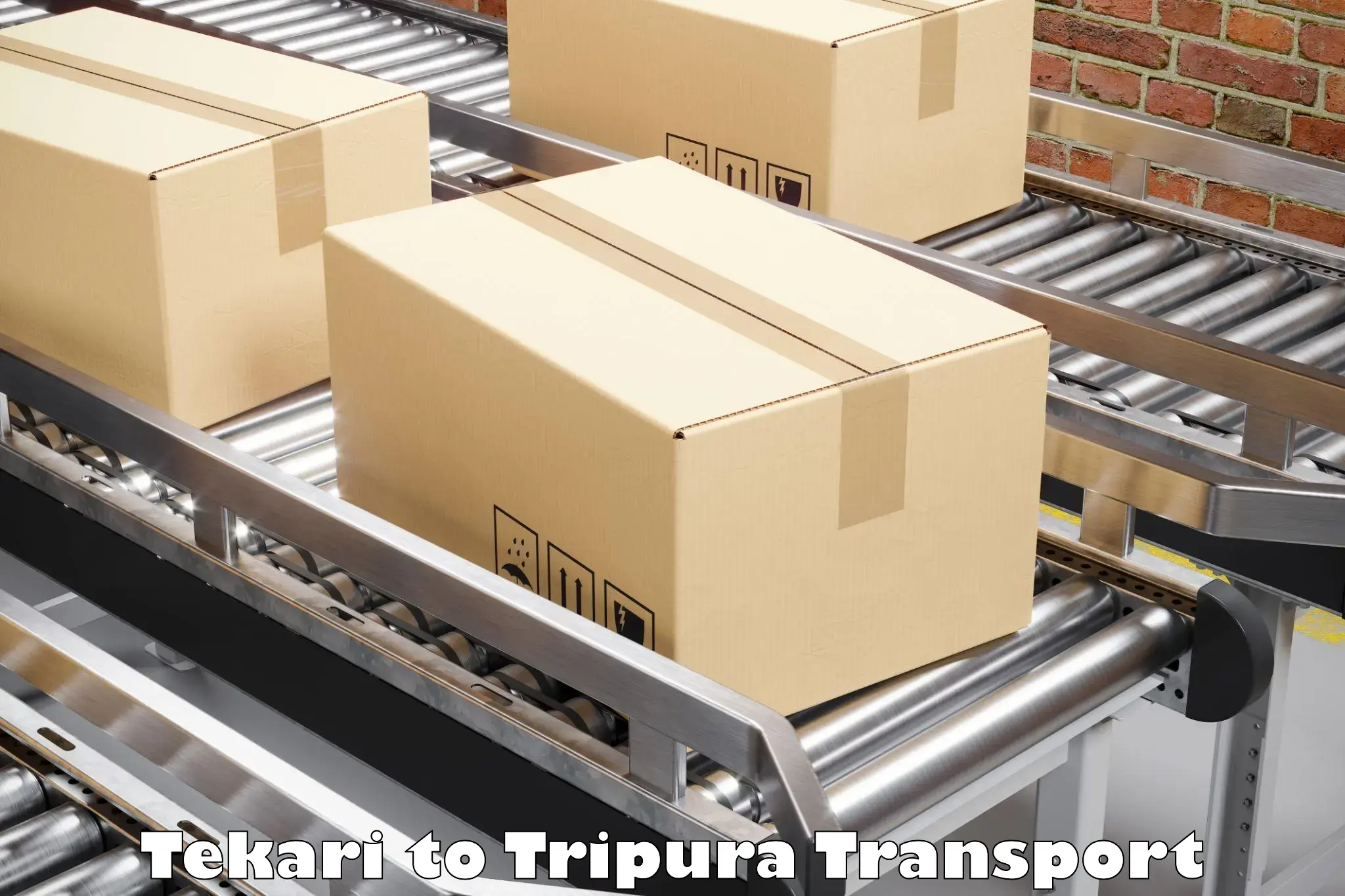 Online transport booking Tekari to Udaipur Tripura