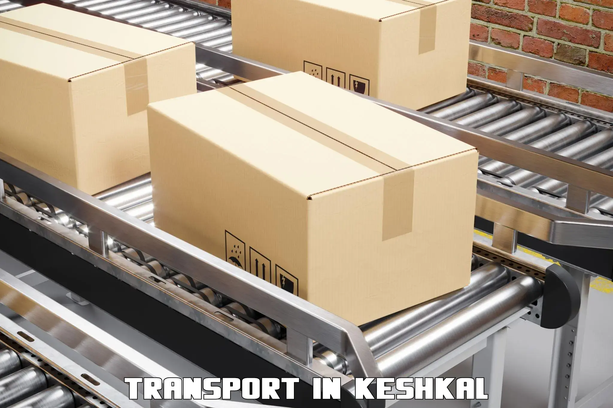 Cargo train transport services in keshkal