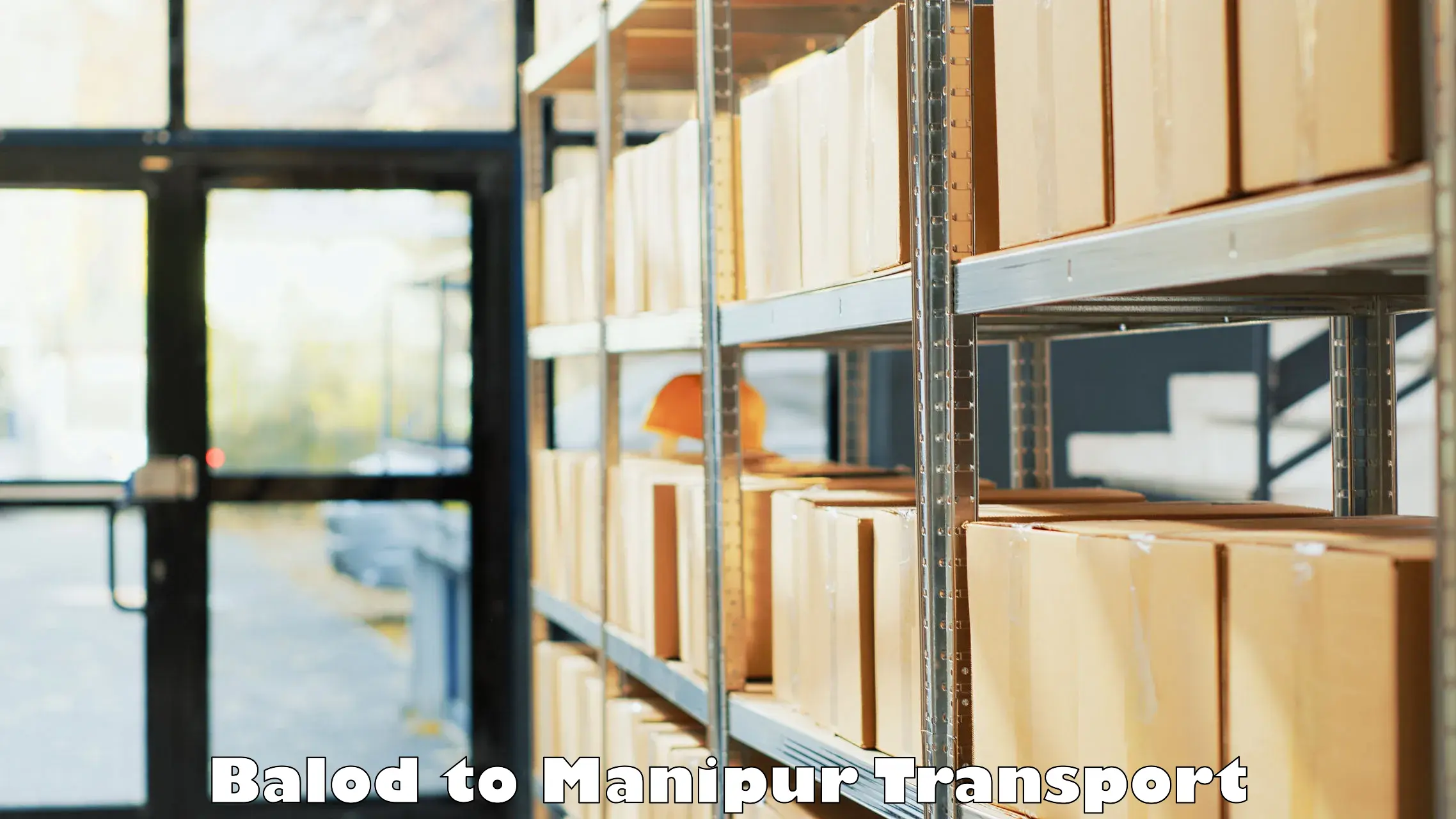 Door to door transport services Balod to Manipur