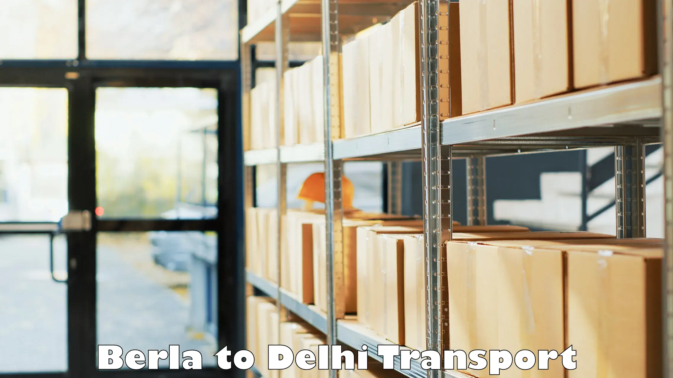 Best transport services in India Berla to Kalkaji