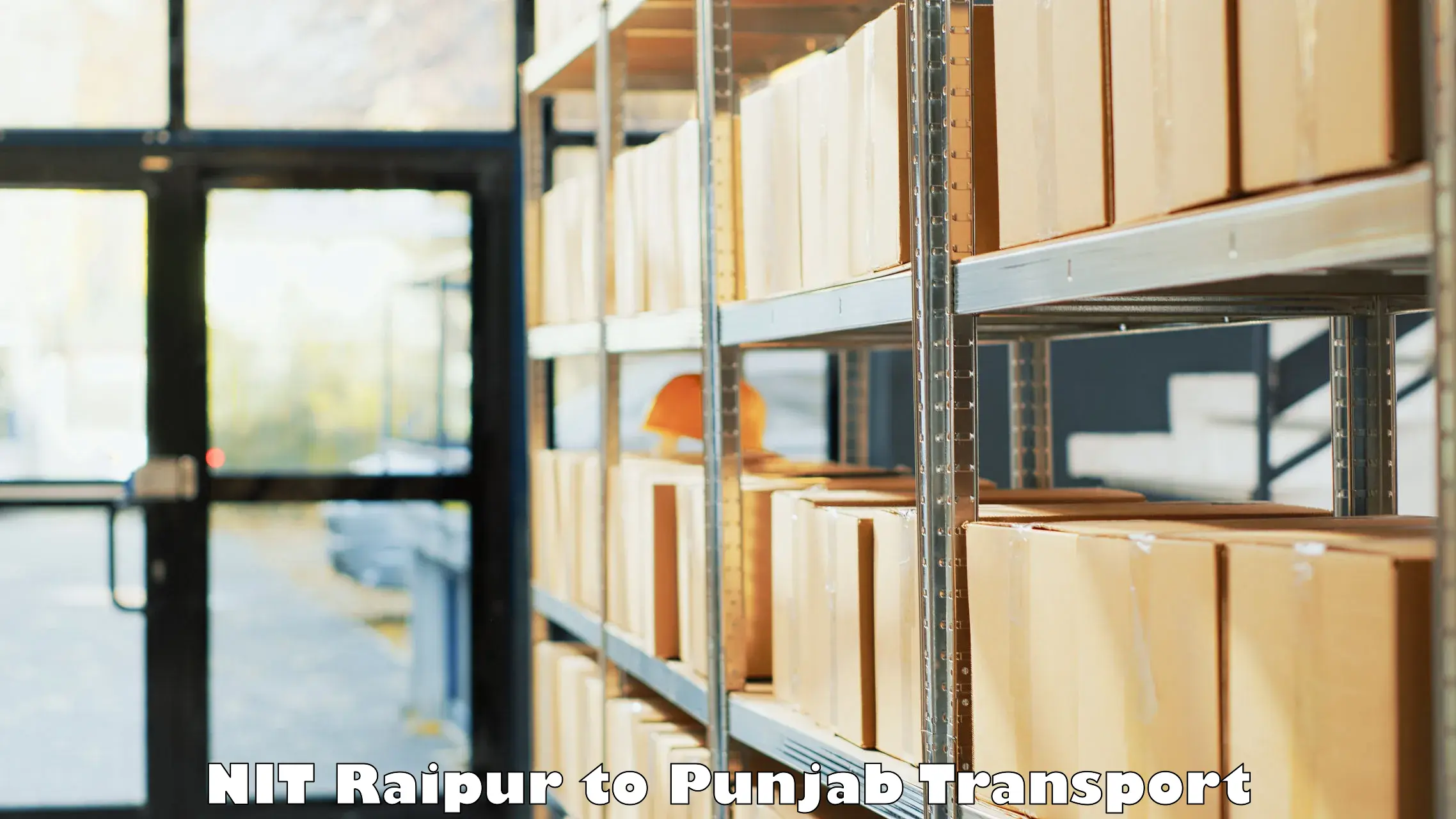 Two wheeler transport services NIT Raipur to Zirakpur