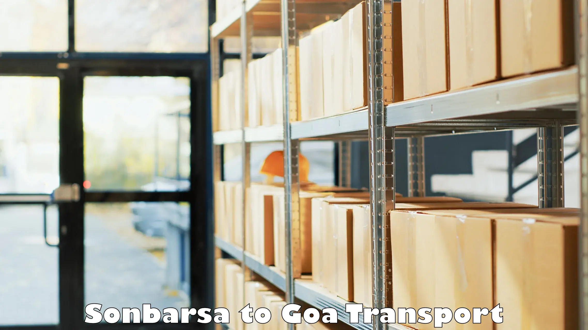 Transport services in Sonbarsa to Panjim