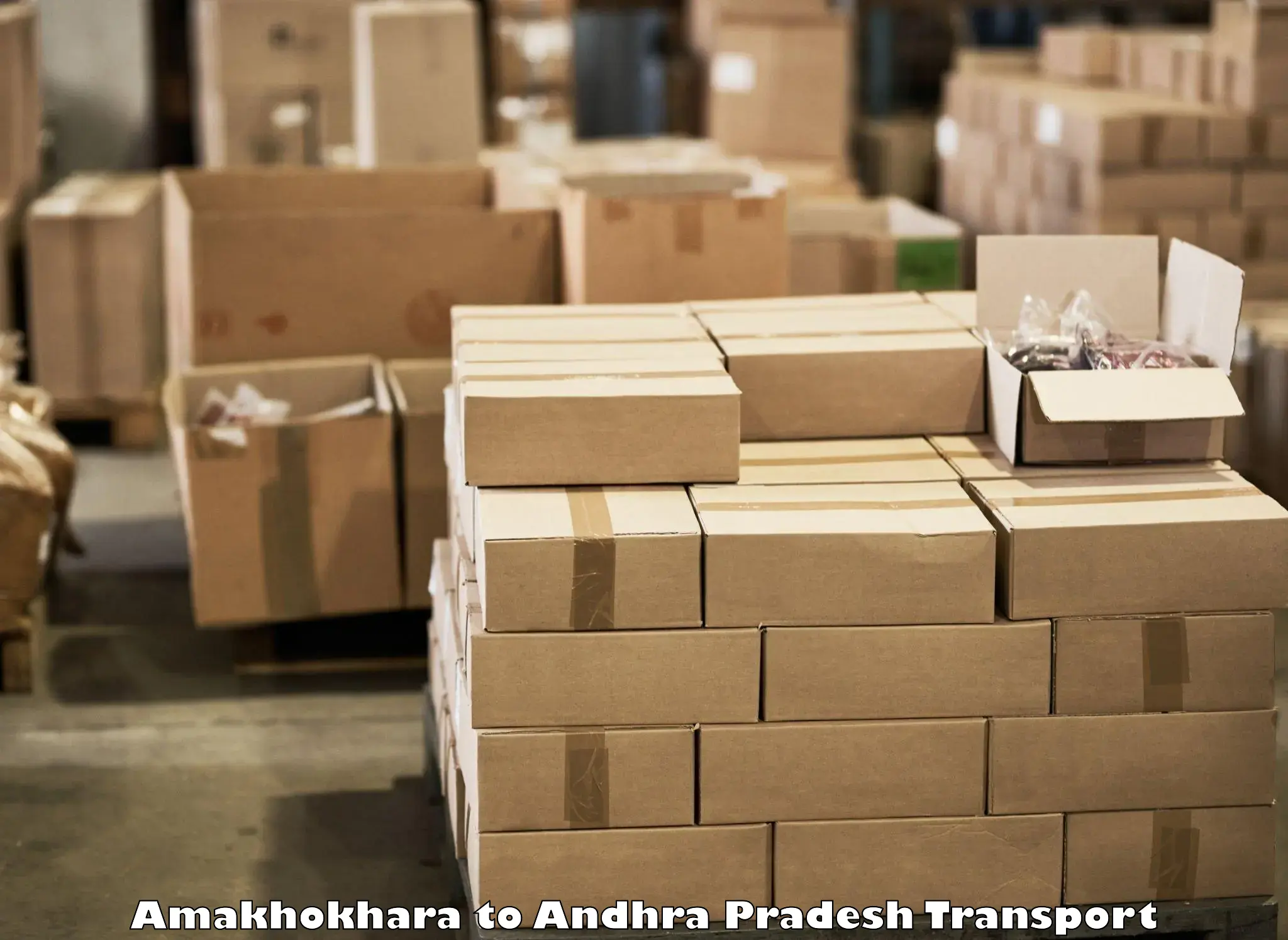 Truck transport companies in India Amakhokhara to Mandapeta