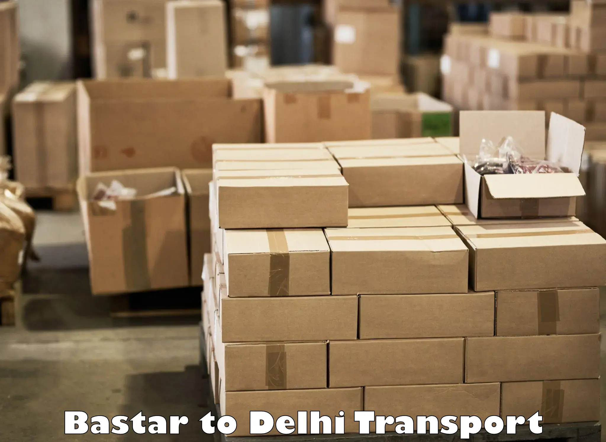 Cargo transportation services Bastar to Kalkaji