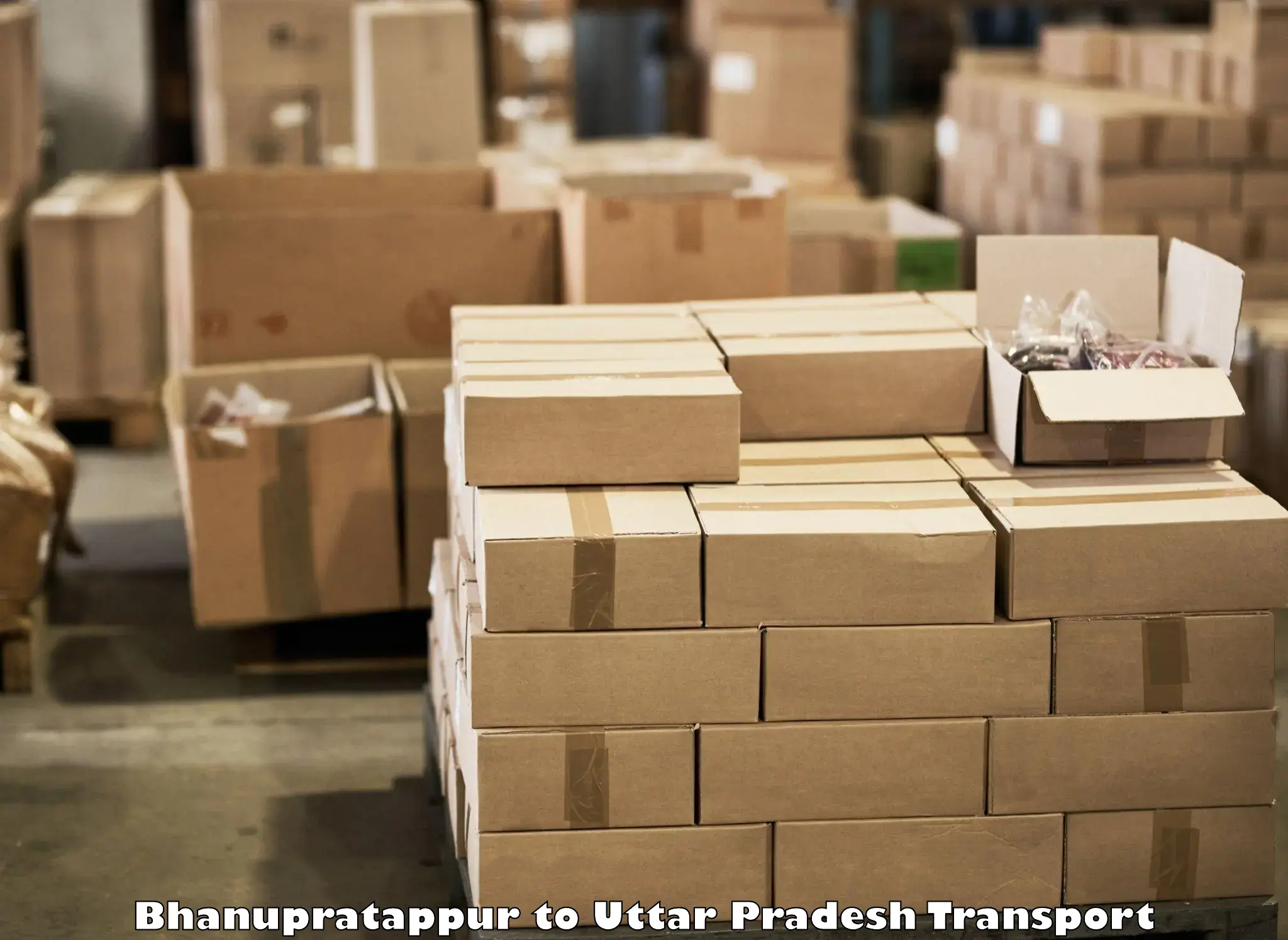 Two wheeler parcel service Bhanupratappur to Ramnagar Varanasi