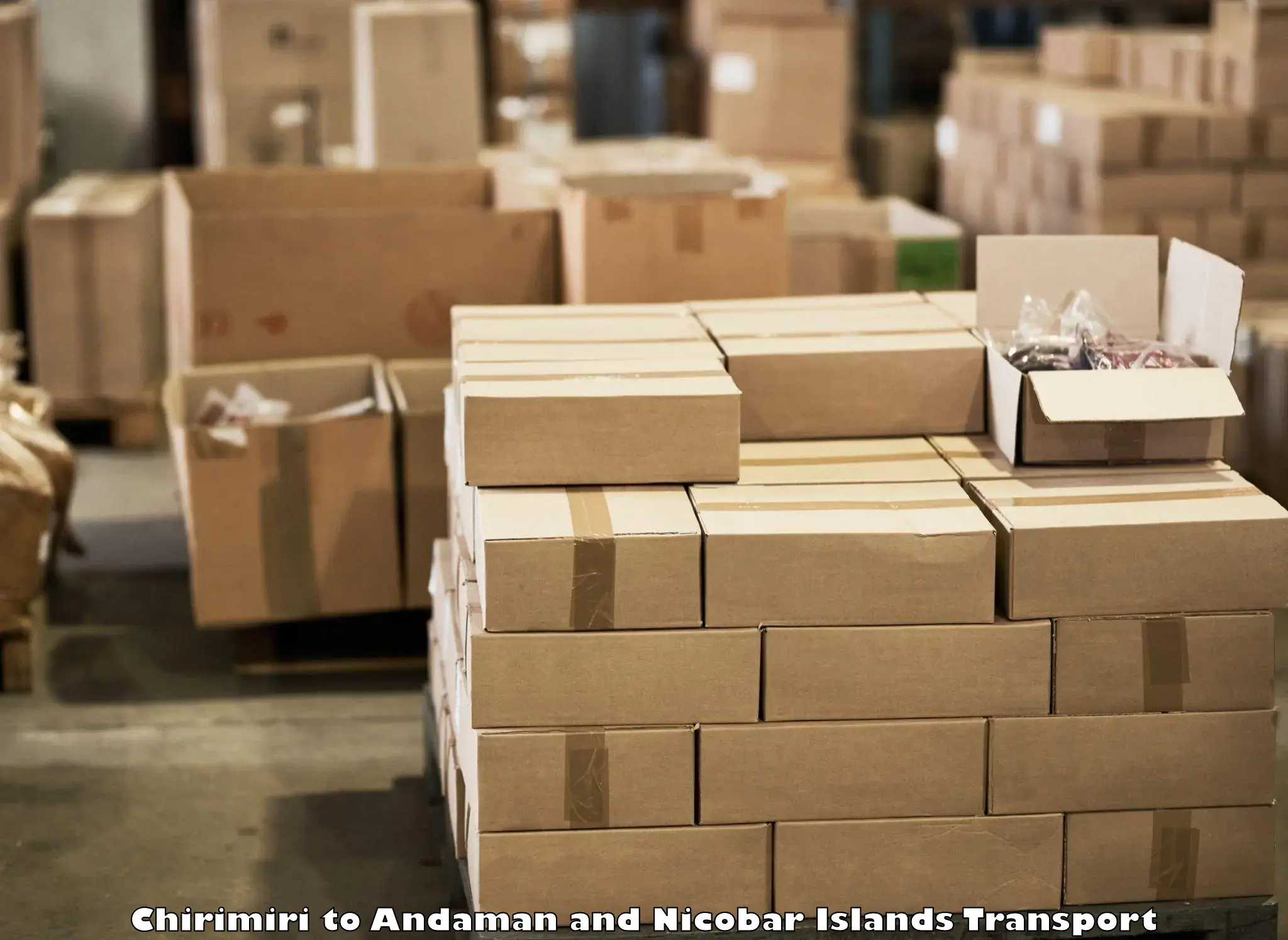 Parcel transport services Chirimiri to Andaman and Nicobar Islands