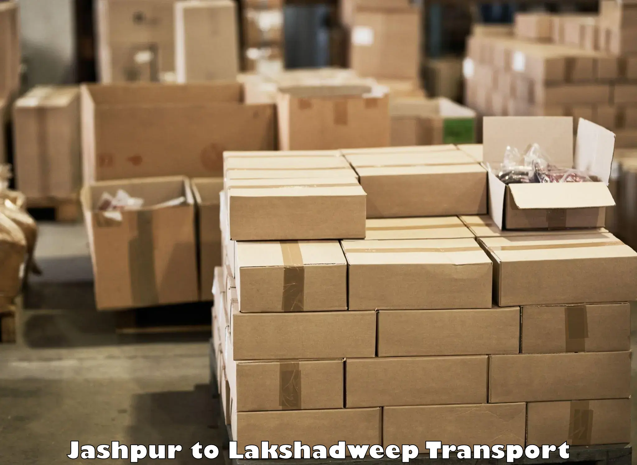 Bike transport service Jashpur to Lakshadweep
