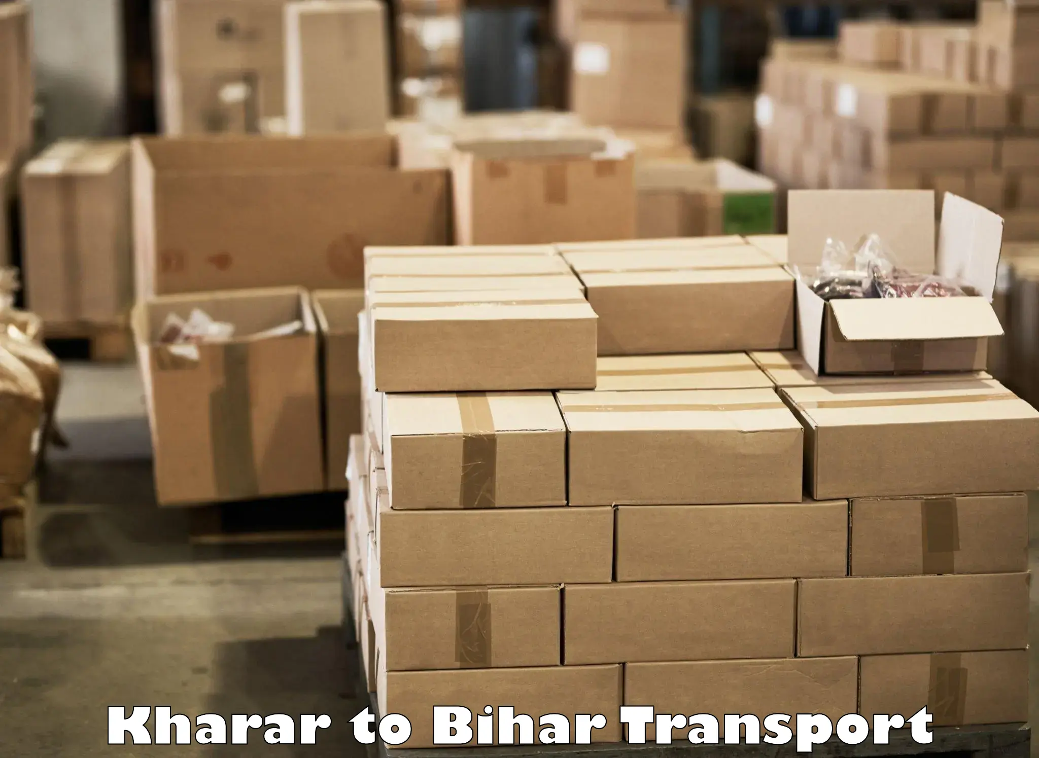Two wheeler transport services Kharar to Supaul