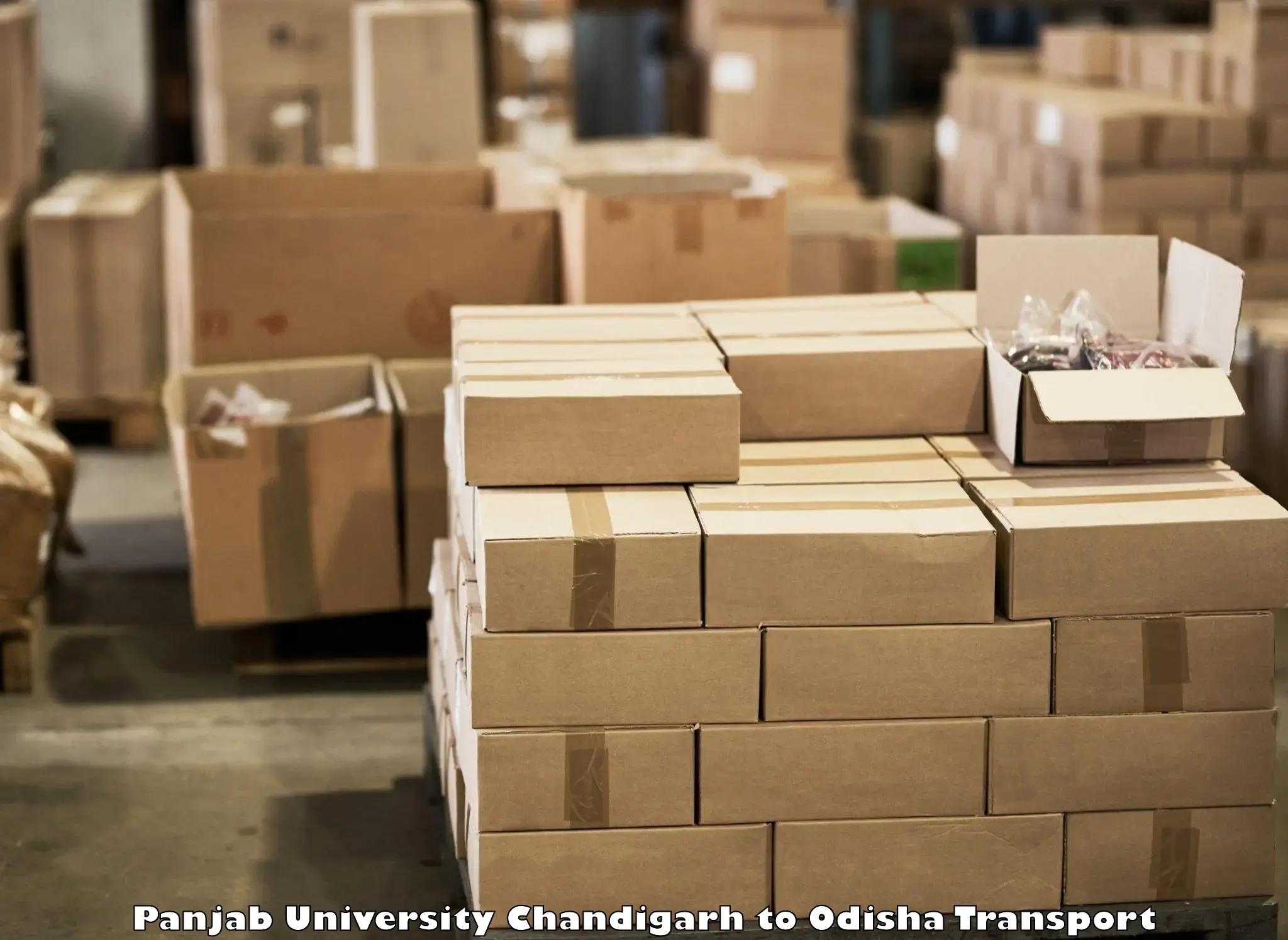 Package delivery services Panjab University Chandigarh to Jajpur