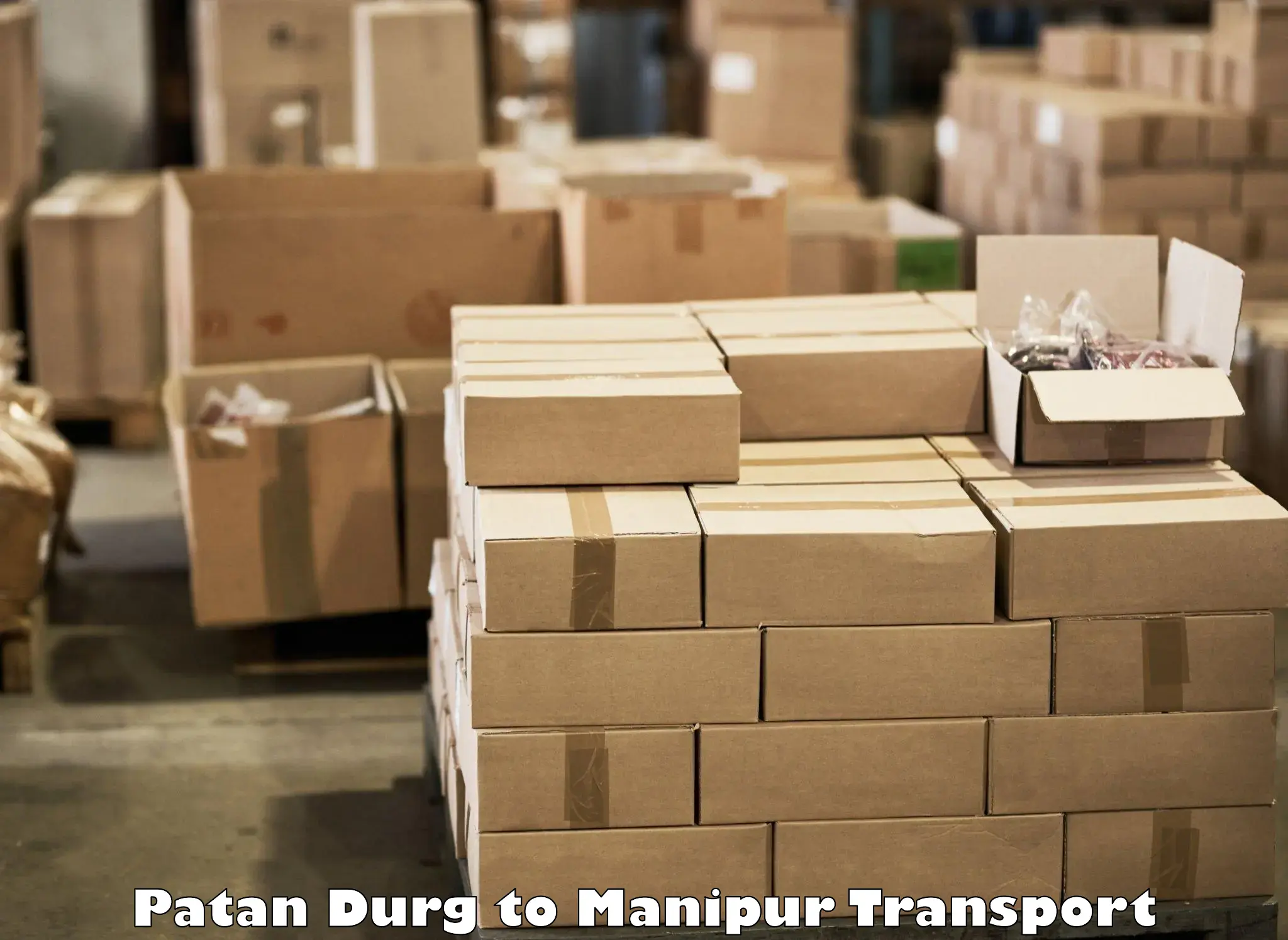 Vehicle courier services Patan Durg to Churachandpur