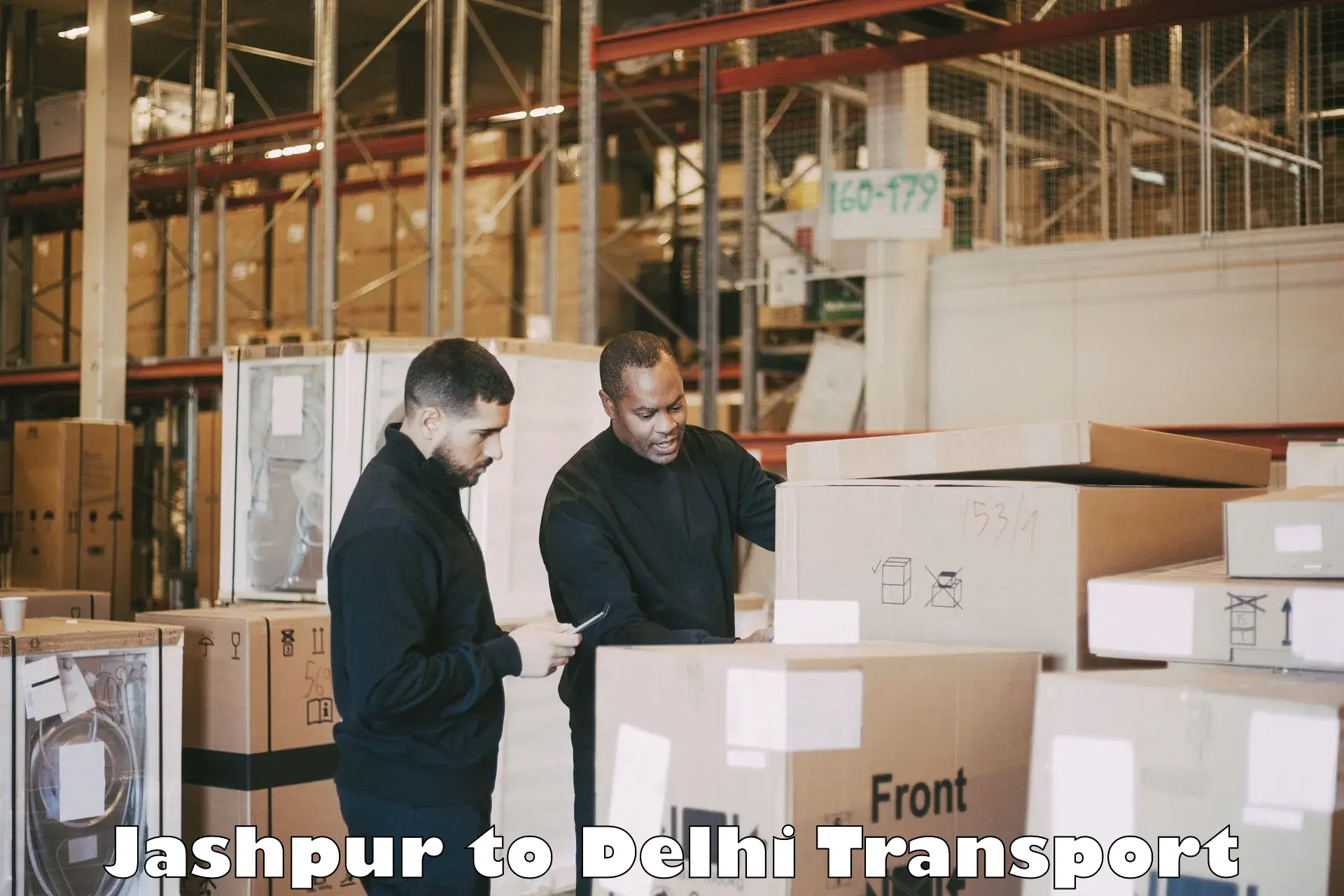 Transport shared services Jashpur to Krishna Nagar