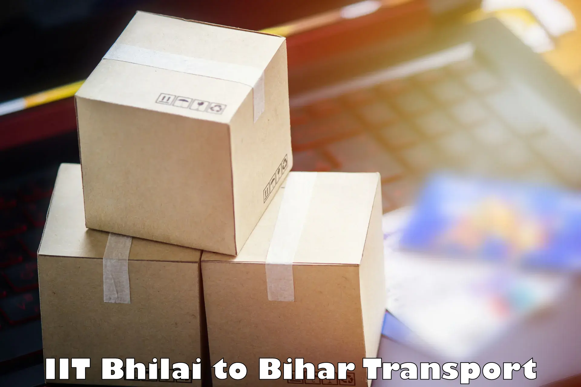 Two wheeler parcel service IIT Bhilai to Baisi