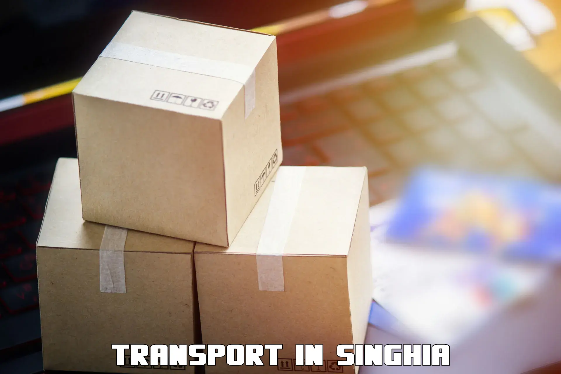 Interstate goods transport in Singhia