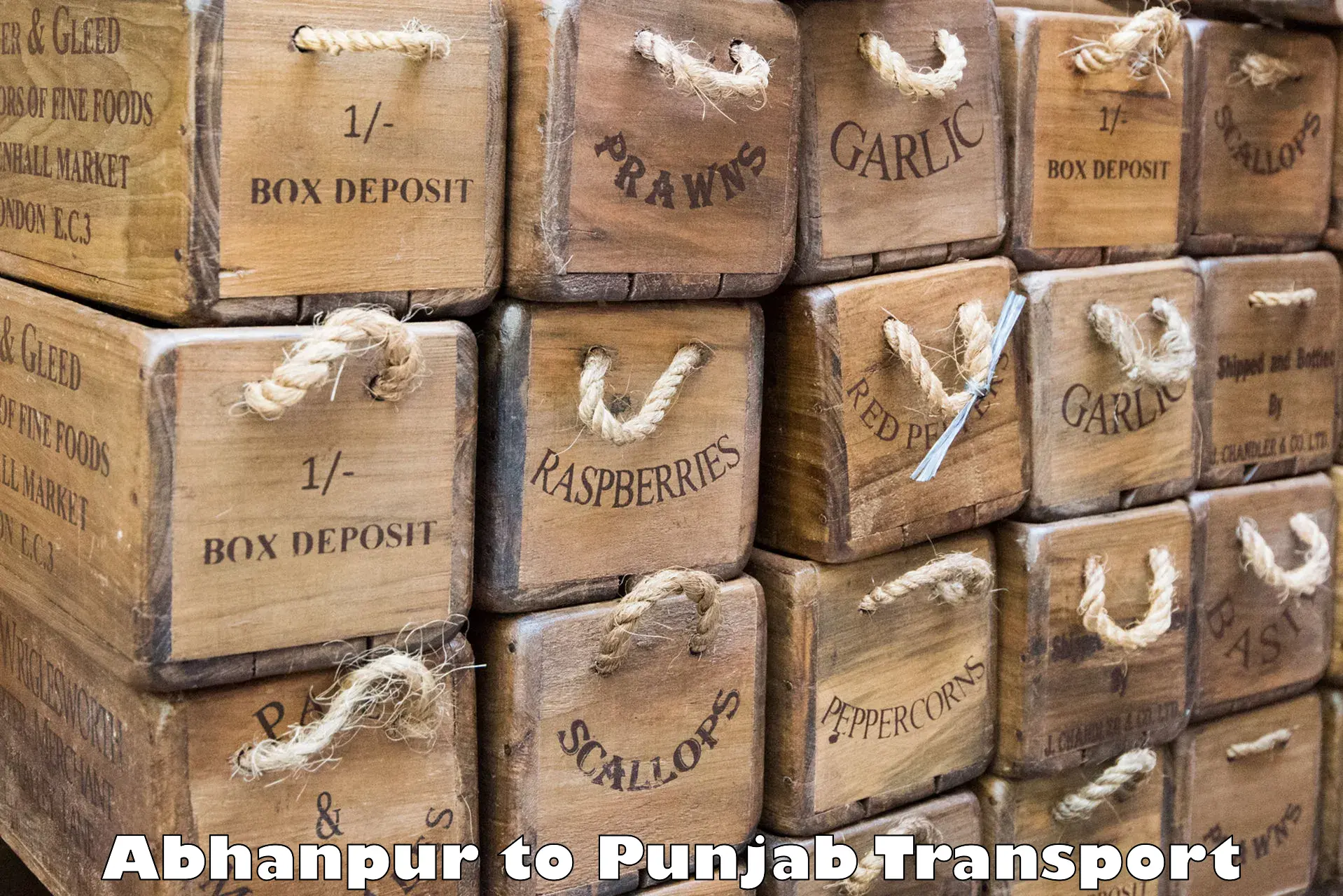Truck transport companies in India in Abhanpur to Begowal