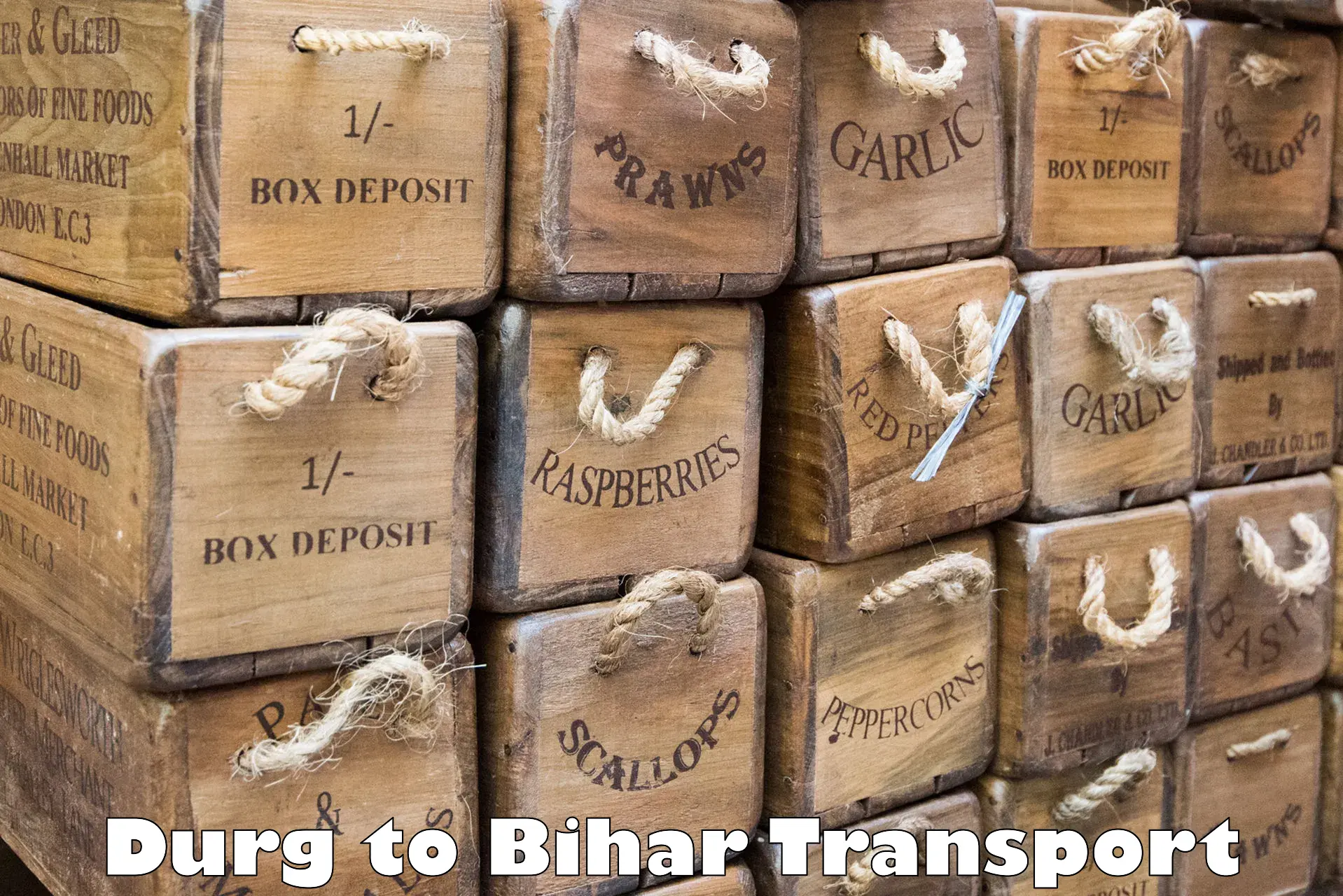 Door to door transport services Durg to Bihar