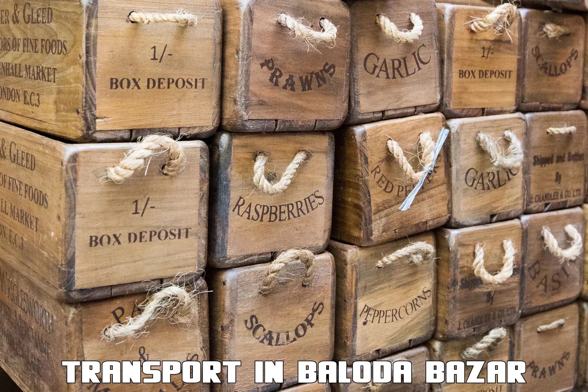 Cargo train transport services in Baloda Bazar