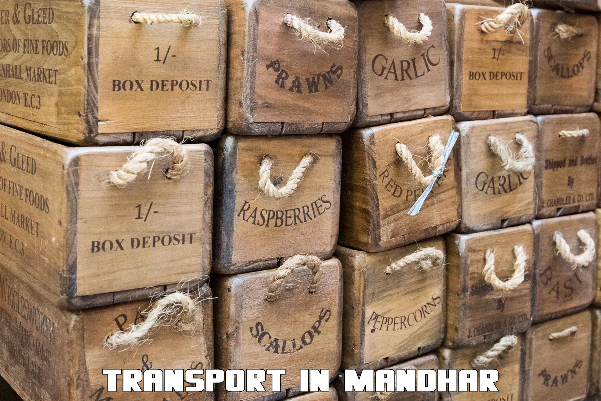 Air freight transport services in Mandhar