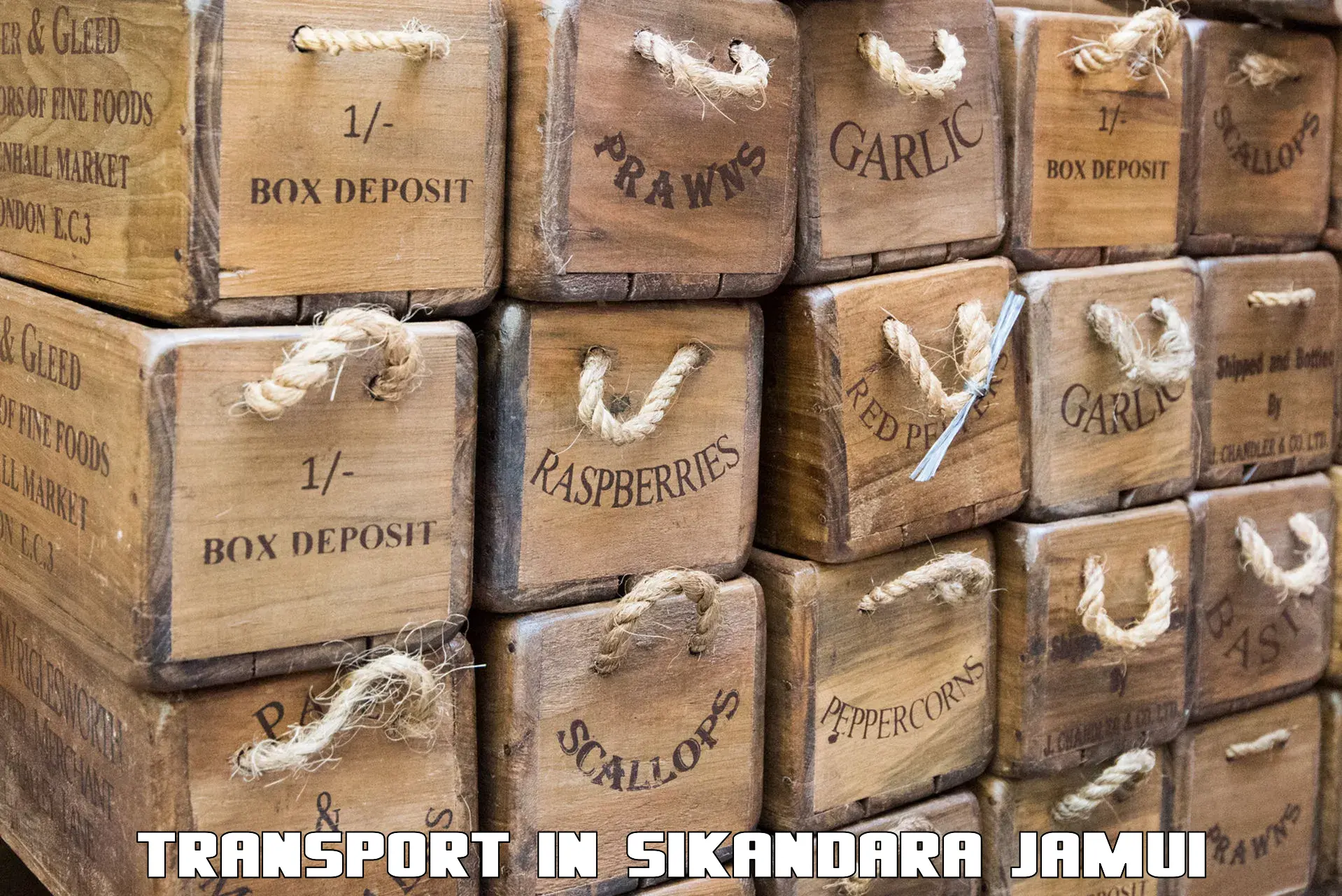 Best transport services in India in Sikandara Jamui